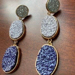 Ombré dangle earrings